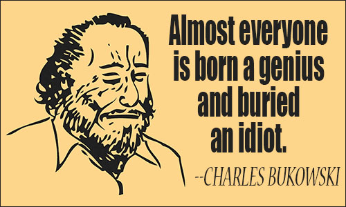 Charles Bukowski quote