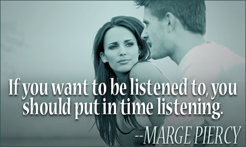 Listening quote